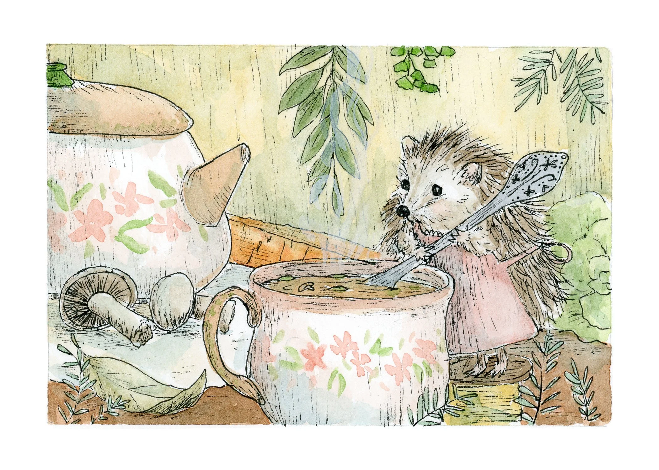 値下げ中！大人気⭐︎Urban Soup by Oliver G. ポップアート Vegetable Soup Print — Holly Osburn Art
